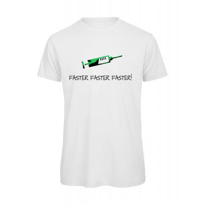T-shirt-Octane-Legends-Faster-uomo-apex-videogiochi-cotone-organico-Boostit-bianco