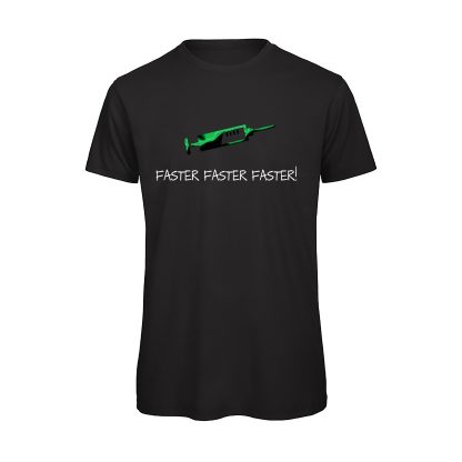 T-shirt-Octane-Legends-Faster-uomo-apex-videogiochi-cotone-organico-Boostit-nero
