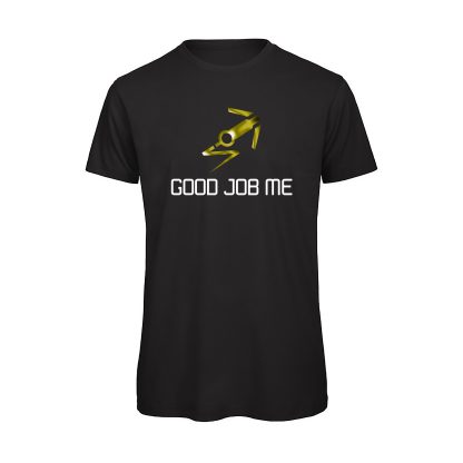 T-shirt-Pathfinder-Legends-Good-Job-uomo-apex-videogiochi-cotone-organico-Boostit-nero