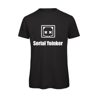 T-shirt-maglietta-uomo-Serial-yoinker-apex-legends-cotone-organico-nero-boostit