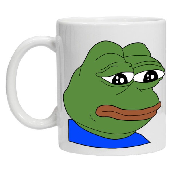 Tazza Pepe FeelsBadMan Emote Boostit