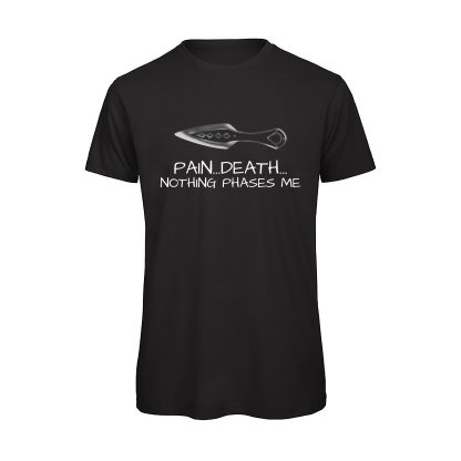 T-shirt-Wraith-Legends-pain-uomo-apex-videogiochi-manga-cotone-organico-Boostit-nero