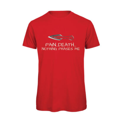 T-shirt-Wraith-Legends-pain-uomo-apex-videogiochi-manga-cotone-organico-Boostit-rosso