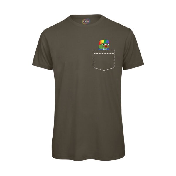 T-shirt-maglietta-uomo-peepoclown-twitch-emote-cotone-organico-verde-boostit