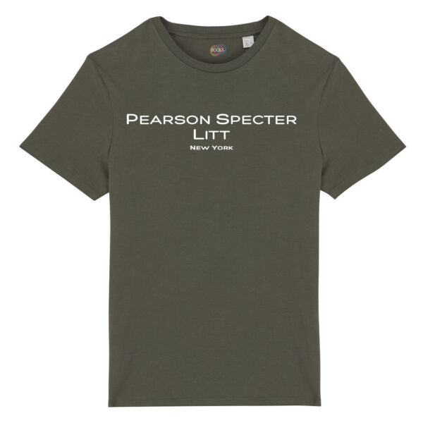 T-shirt-Unisex-Pearson-Specter-Litt-Serie-TV-Suits-cotone-bio-verde