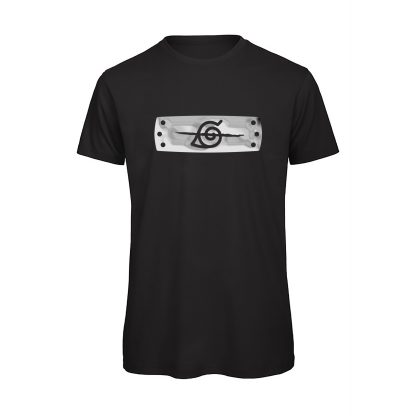 T-shirt-ninja-foglia-rinnegato-proud-cloud-uomo-naruto-anime-manga-cotone-organico-Boostit-nero