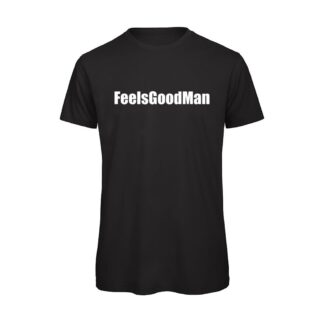 T-shirt-emote-twitch-feelsgoodman-Maglietta-uomo-Videogiochi-cotone-organico-Boostit-nero