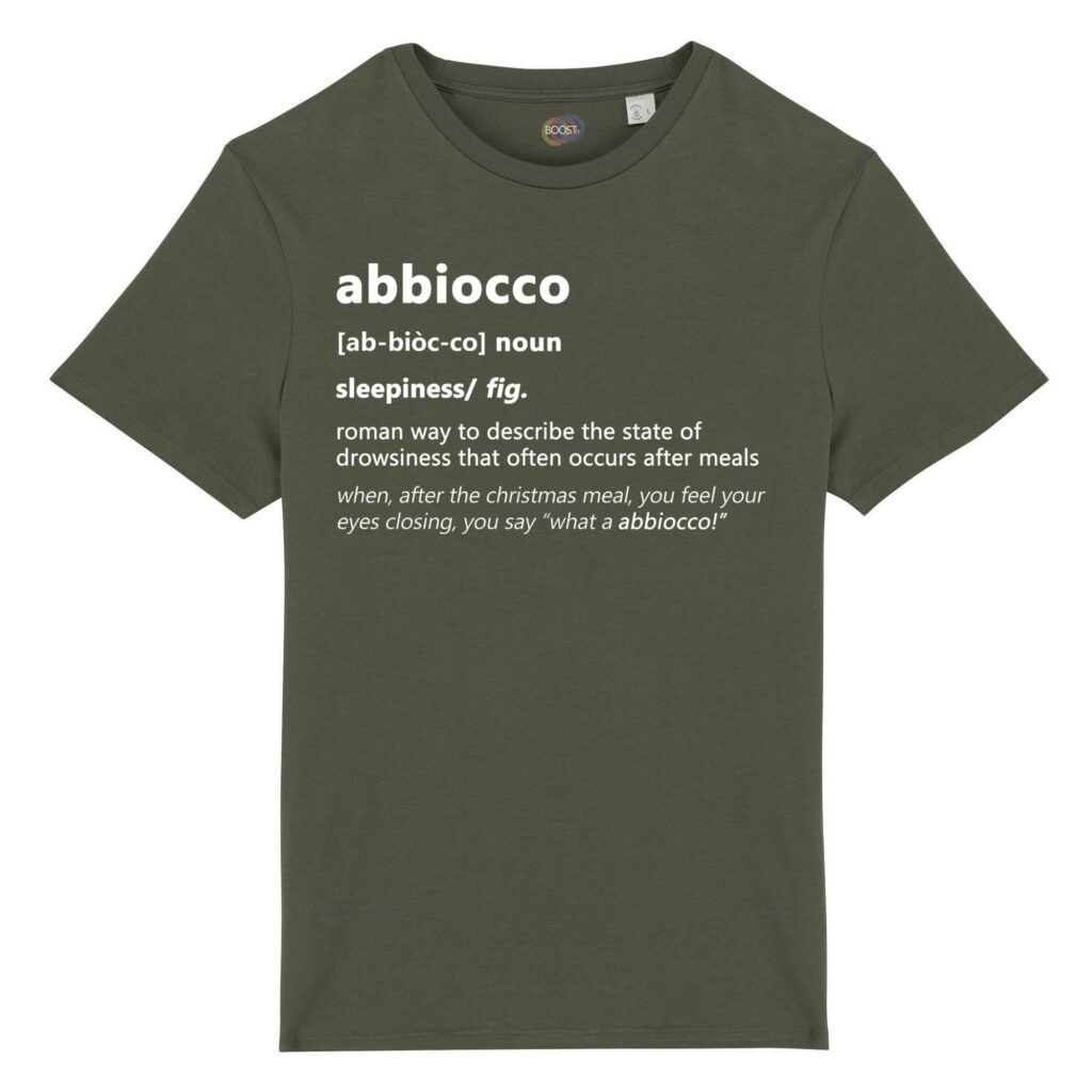 T-shirt-abbiocco-roman-says-cotone-biologico-verde