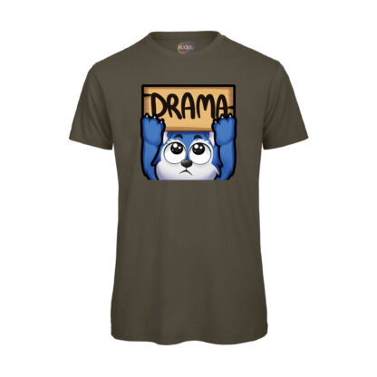 T-shirt-Pampero-emote-twitch-uomo-cotone-organico-Boostit-verde
