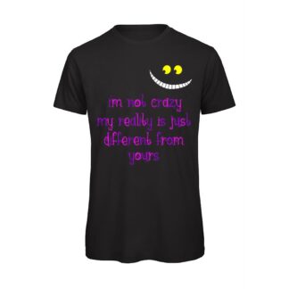 T-shirt-Alice-Stregatto-Maglietta-uomo-cartoni-cotone-organico-Boostit-nero