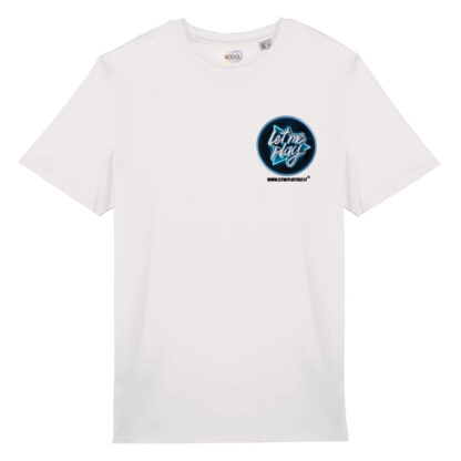T-shirt-Letmeplay-unisex-cotone-biologico-100%-bianco-cuore-Boostit