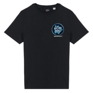 T-shirt-Letmeplay-unisex-cotone-biologico-100%-nero-cuore-Boostit