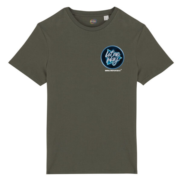 T-shirt-Letmeplay-unisex-cotone-biologico-100%-verde-cuore-Boostit