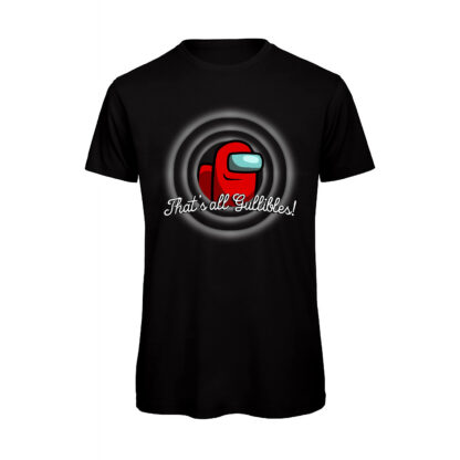 Boostit-T-shirt-Uomo-Among-Us-uomo-cotone-organico-nero