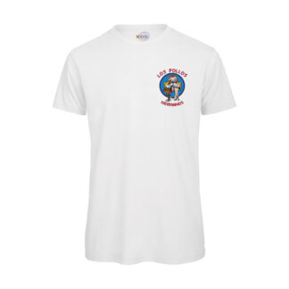 T-shirt-Los-Pollos-Hermanos-Breaking-Bad-Serie-TV-cotone-organico-uomo-bianco-Boostit