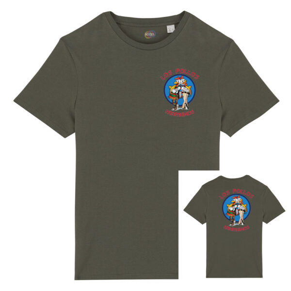 T-shirt-Los-Pollos-Hermanos-Logo-serie-breaking-bad-better-call-saul-boostit-unisex-ar-verde