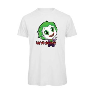 T-shirt-uomo-joker-cotone-organico-Bianco-Boostit