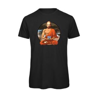 Maglia-Breaking Bad White Heisemberg uomo cotone organico nero