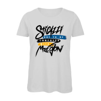 T-shirt Donna Bianca Sticazzi