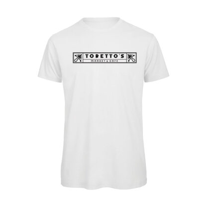 Fast-Furious-TORETTO-Market-Cafe-insegna-T-shirt-bianca-uomo