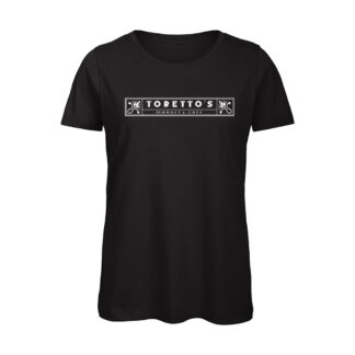 Fast-Furious-TORETTO-Market-Cafe-insegnaT-shirt-nera-donna