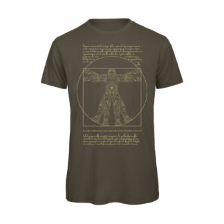 T-shirt-Halo-MasterChief-Vitruviano-cotone-organico-uomo-Verde-Boostit