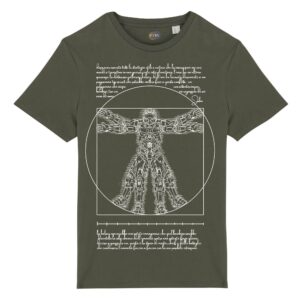 T-shirt-Vitruvian-Chief-cotone-biologico-verde