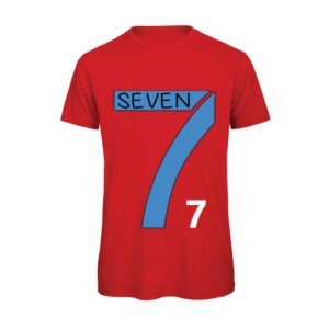 T-shirt-manga-mila-e-shiro-seven-fighters-cotone-organico-uomo-rosso-Boostit