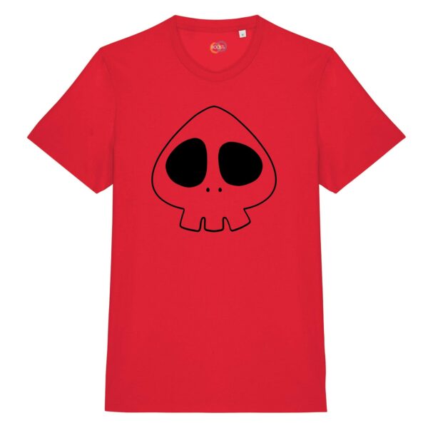 T-shirt-unisex-Yattaman-Anime-cotone-biologico-rosso