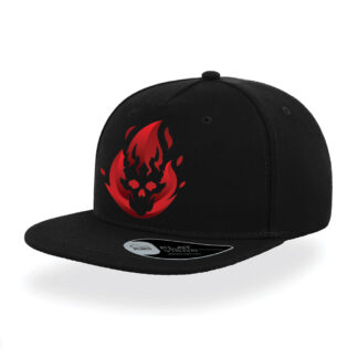 Cappello-AndreStrong-logo-twitch-apex-videogiochi-visiera-rigida-Boostit-lato-nero