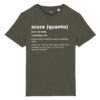 T-shirt-scuce-roman-says-cotone-biologico-verde