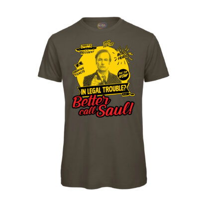 T-shirt-Better-Call-Saul-Breaking-Bad-Serie-TV-cotone-organico-uomo-verde-Boostit