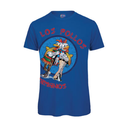 Maglietta-Los-Pollos-Hermanos-Breaking-Bad-Better-Call-Saul-serie-tv-effetto-rovinato-uomo-blu-Boostit