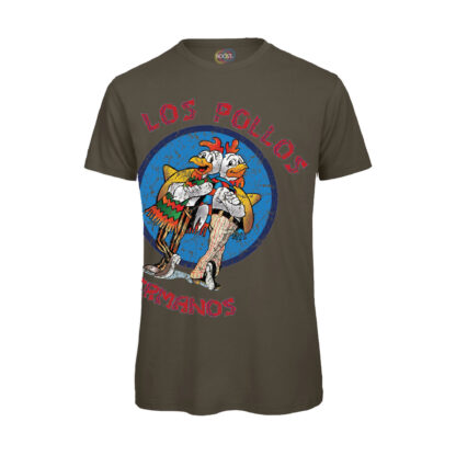 Maglietta-Los-Pollos-Hermanos-Breaking-Bad-Better-Call-Saul-serie-tv-effetto-rovinato-uomo-verde-Boostit