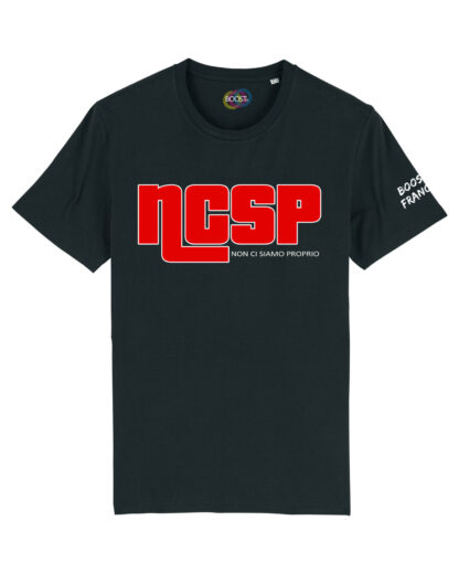 T-shirt-Franchino-er-criminale-NCSP-100%-cotone-biologico-Fronte-Boostit