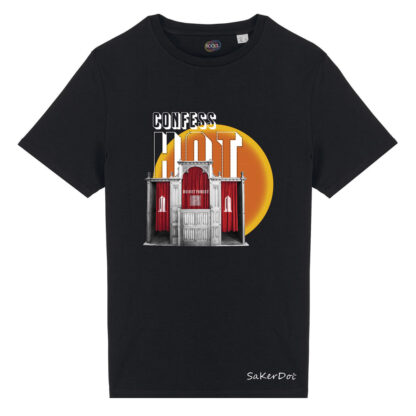 T-shirt-Unisex-SakerDot-Confess-Hot-cotone-biologico-nero-Boostit.jpg