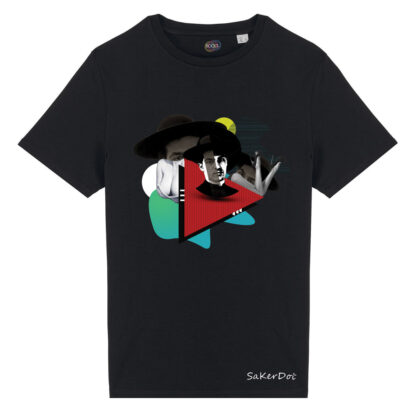 T-shirt-Unisex-SakerDot-cotone-biologico-nero-Boostit.jpg