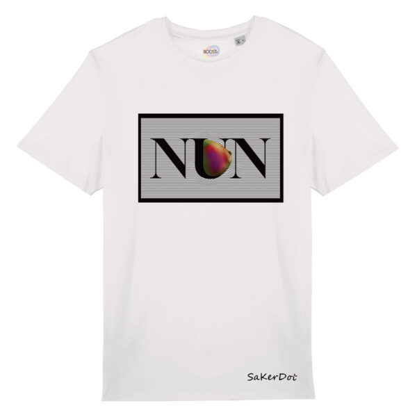 T-shirt-Unisex-SakerDot-nun-cotone-biologico-bianco-Boostit.jpg