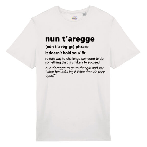 T-shirt Roma Nun T'Aregge bianco