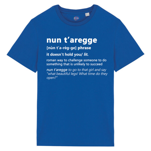 T-shirt Roma Nun T'Aregge blu