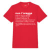 T-shirt Roma Nun T'Aregge Rosso