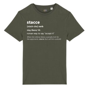 T-shirt-stacce-roman-says-cotone-biologico-verde