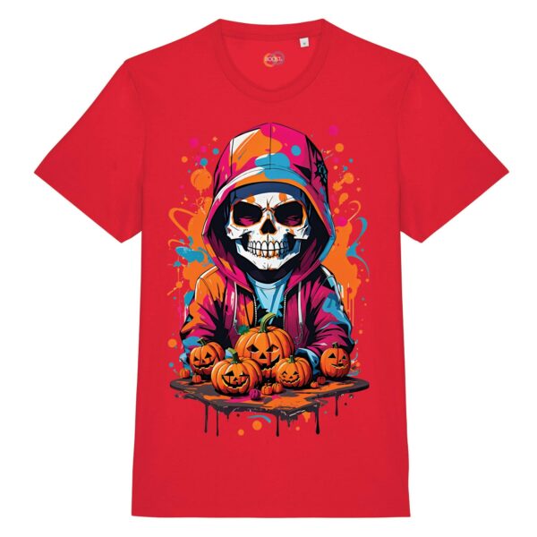 T-shirt-unisex-Halloween-Skull-Boy-rosso