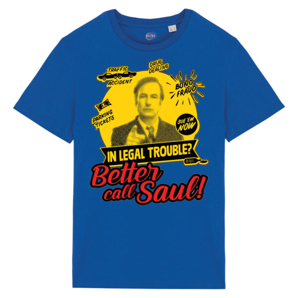 T-shirt-unisex-better-call-saul-blu