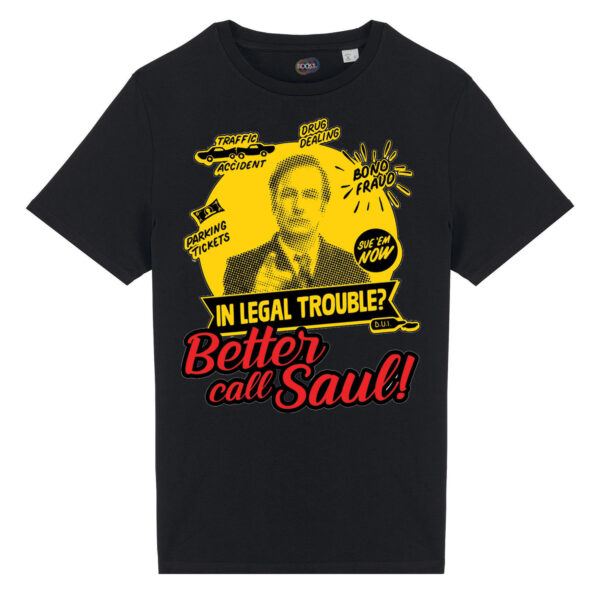 T-shirt-unisex-better-call-saul-nero