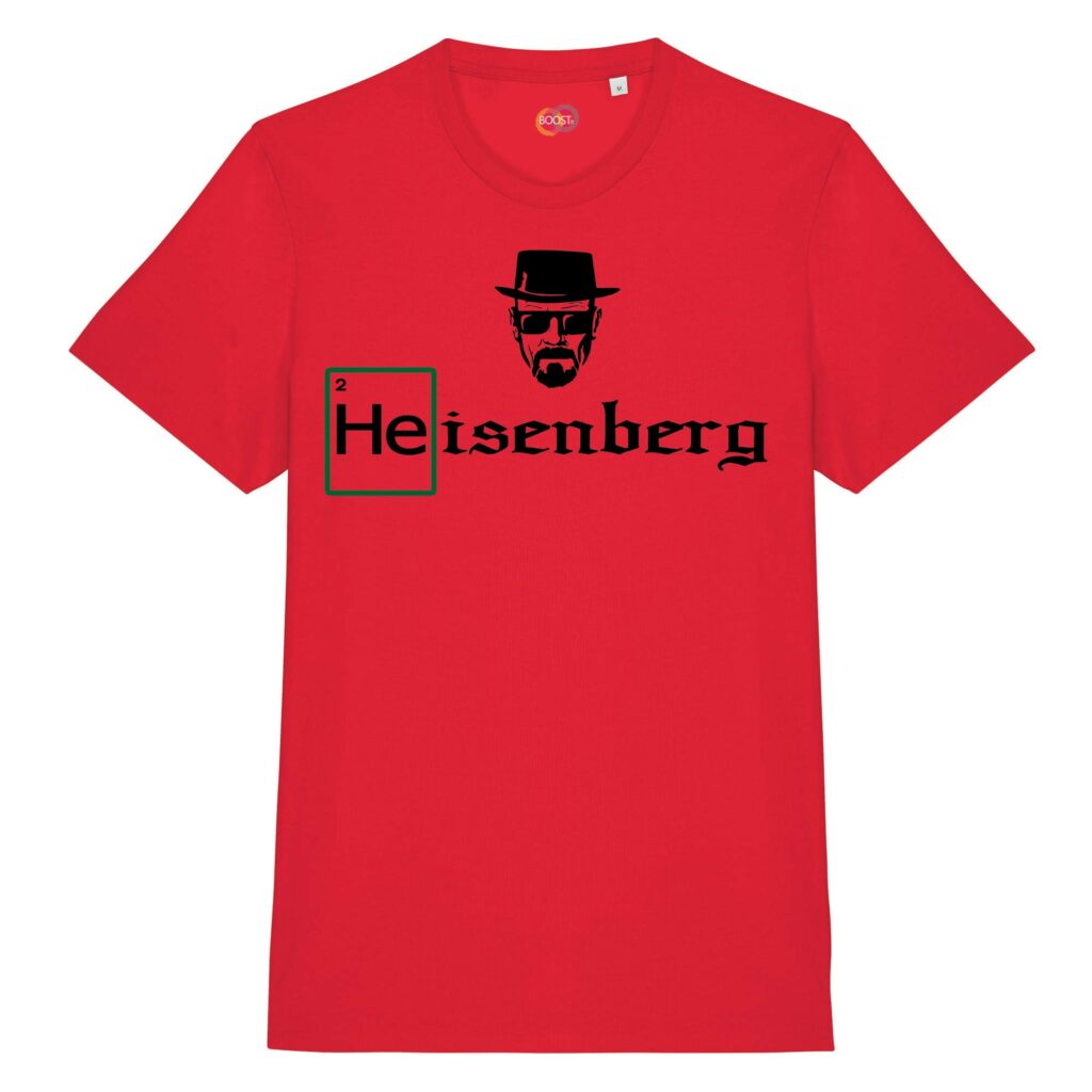 T-shirt-unisex-heisenberg-Breaking-Bad-rosso
