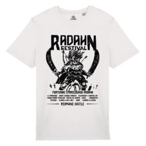 T-shirt-Unisex-Radahn-festival-bianco