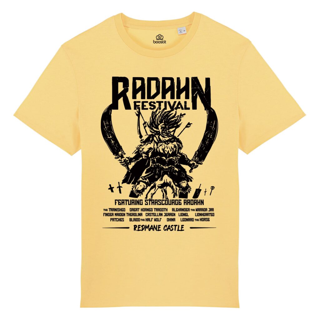T-shirt-Unisex-Radahn-festival-giallo