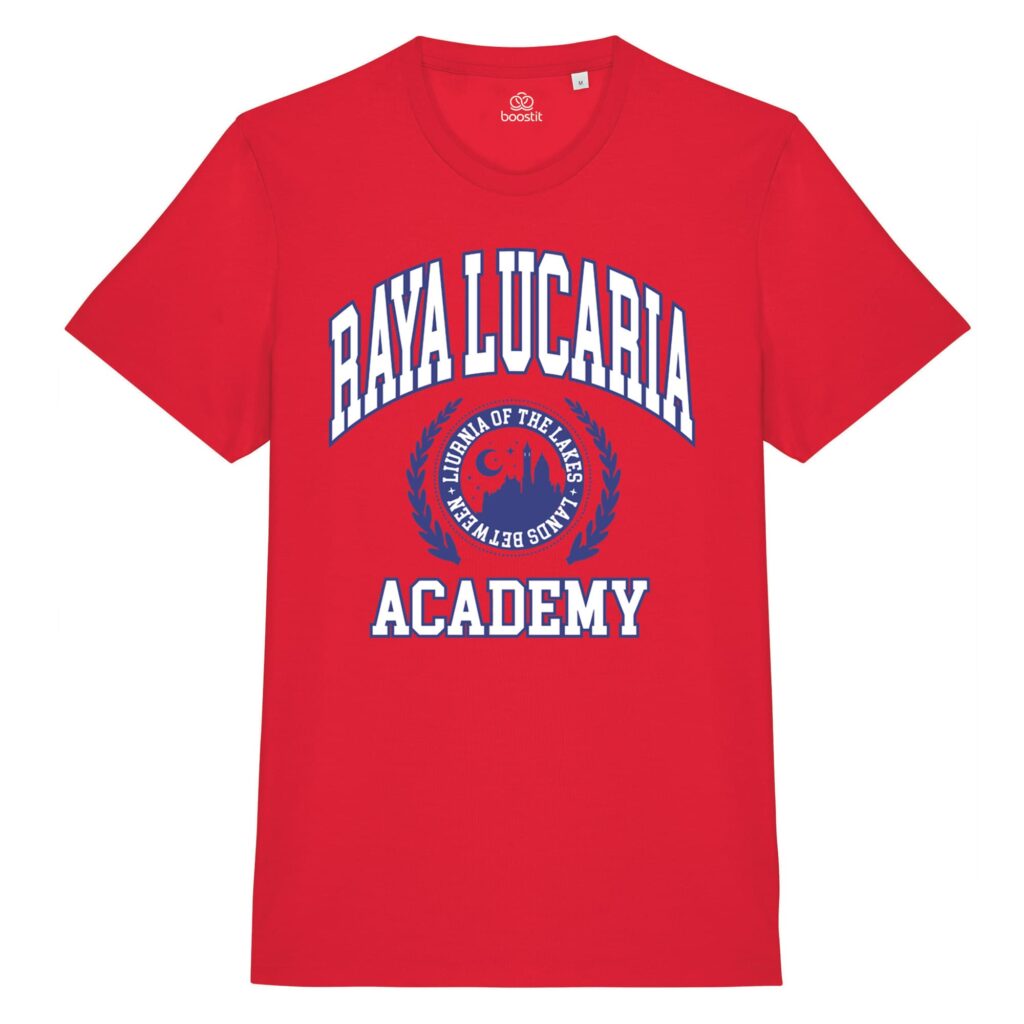 T-shirt-Unisex-Raya-Lucaria-Academy-rosso