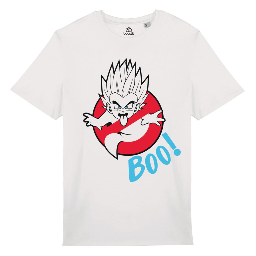 T-shirt-unisex-Gotenks-Kamikaze-Ghostbusters-bianco-boostit